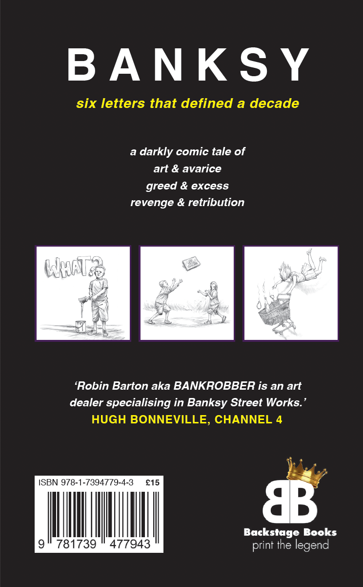 ROBIN BANKSY by ROBIN BARTON (signed by the author)